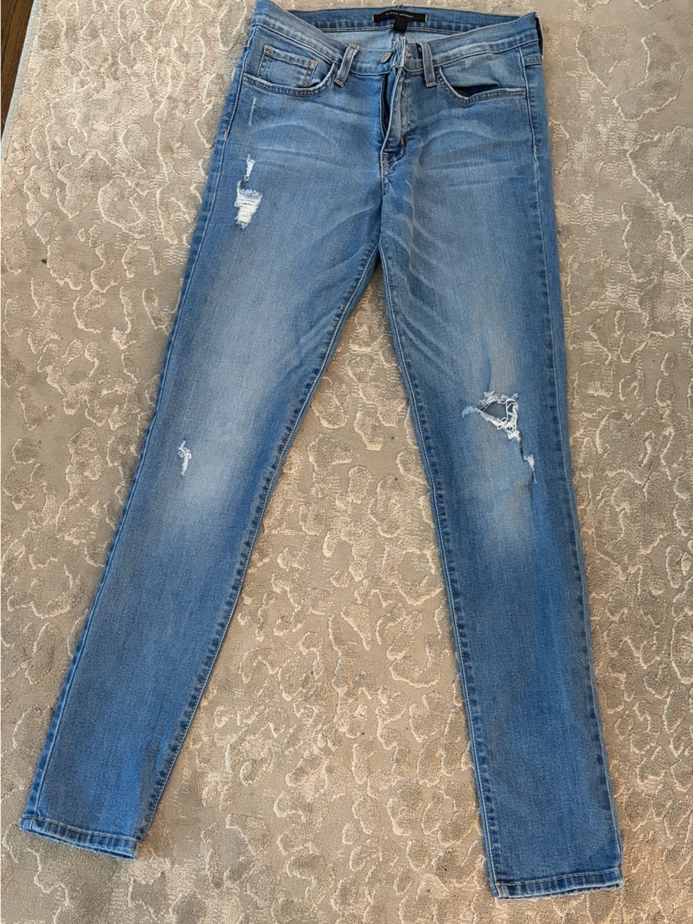 Flying Monkey Light Blue Distressed Skinny Jeans women’s size 28